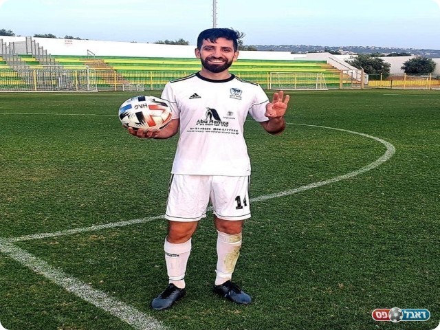 כיכב עם שלושער. כבהא (צילום דף הפייסבוק הרשמי של כפר קרע)